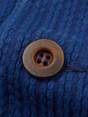 植物ブルー染め 刺子フレンチワークジャケット