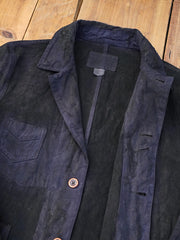 アイアンラスト染めコットンワークジャケット