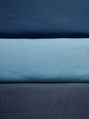 インディゴパッチワークそば殻スリーピングピロー