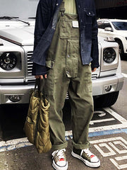 マルチポケット サロペット ワークパンツ