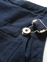 マルチポケット サロペット ワークパンツ