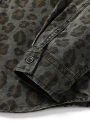 タイダイ レオパード カモ シャツ