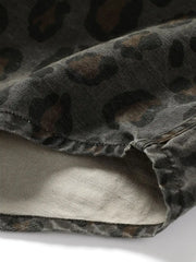 タイダイ レオパード カモ シャツ