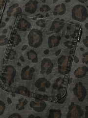 タイダイ レオパード カモ シャツ