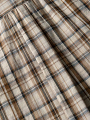 ワイドチェックリラクシングシャツ