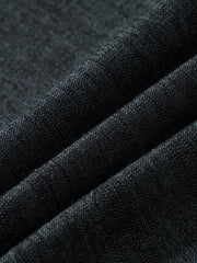 デニムウォッシュ半袖シャツ