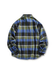 タイダイヴィンテージチェックシャツ