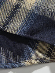 タイダイヴィンテージチェックシャツ