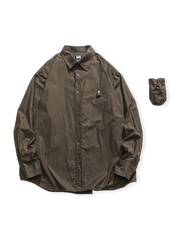 収納ポケット付きシャツ全体外観。