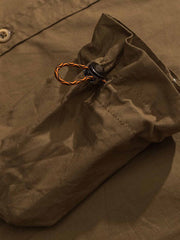 収納ポケット付きシャツ