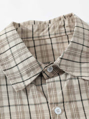 カジュアルチェックシャツ