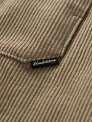 粗目ウェール コーデュロイシャツジャケット