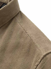 粗目ウェール コーデュロイシャツジャケット