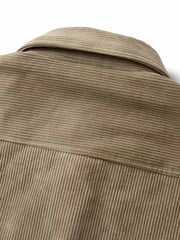 粗目ウェール コーデュロイシャツジャケット