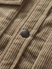 粗目ウェール コーデュロイシャツジャケット