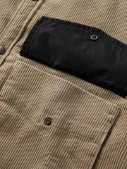 粗目ウェール コーデュロイシャツジャケット