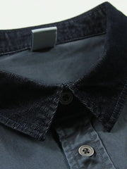 デトロイト カラーブロック ワークシャツ