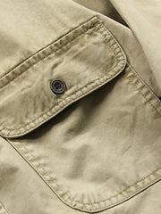 デトロイト カラーブロック ワークシャツ