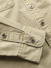 デトロイト カラーブロック ワークシャツ