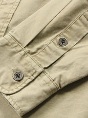 デトロイト カラーブロック ワークシャツ