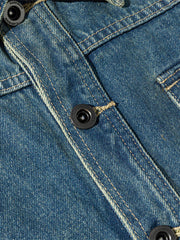 ヴィンテージ加工ワークデニムジャケット