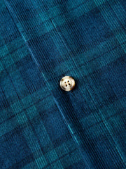 ヴィンテージチェニールチェックオープンカラーシャツ