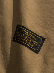 レイヤード風ワークシャツ