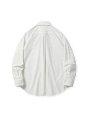 オックスフォード ワイドシャツ