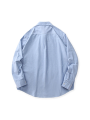 オックスフォード ワイドシャツ