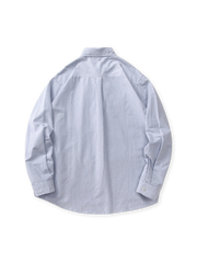 オックスフォード ワイドシャツ