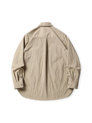 アウトドア ダークチェック ワークシャツ