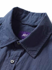 アウトドア ダークチェック ワークシャツ