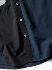 パッチワークワークシャツ