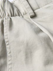 ウォッシュドダブルプリーツカーゴショーツ