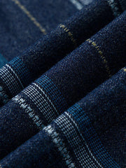 ウォッシュドストライプワイドショートパンツ