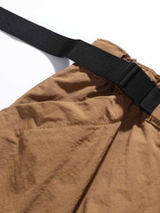 アウトドア多口ポケット ナイロン機能パンツ