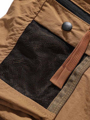 アウトドア多口ポケット ナイロン機能パンツ