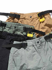 アウトドア多口ポケット ナイロン機能パンツ