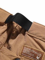 アウトドア多口ポケット ナイロン機能パンツ