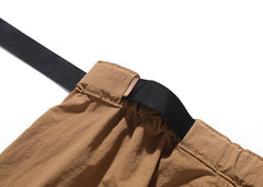 アウトドア多口ポケット ナイロン機能パンツ