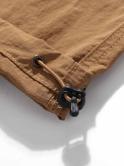 アウトドア多口ポケット ナイロン機能パンツ