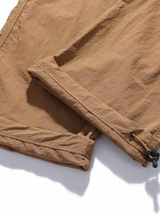 アウトドア多口ポケット ナイロン機能パンツ