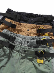 アウトドア多口ポケット ナイロン機能パンツ