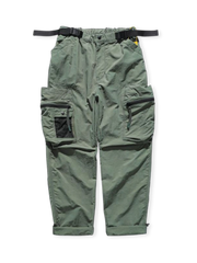 アウトドア多口ポケット ナイロン機能パンツ