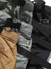 アウトドア多口ポケット ナイロン機能パンツ