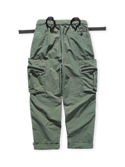 アウトドア多口ポケット ナイロン機能パンツ