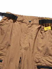 アウトドア多口ポケット ナイロン機能パンツ