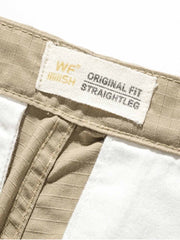 ヘリンボーン ワイドパンツ