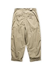 ヘリンボーン ワイドパンツ