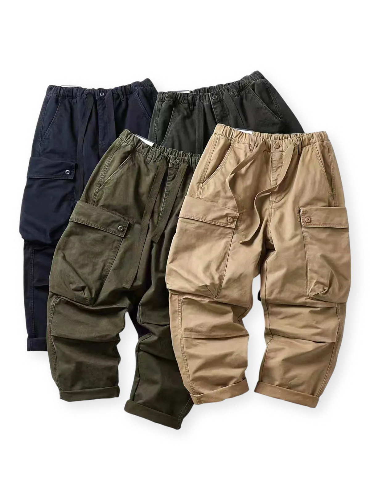 製品画像: ヘビーワッシュツイルワークパンツの前面ディスプレイ